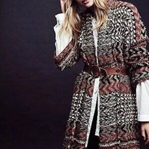 Free People Iona Wrap Duster Cardigan (NO BELT)